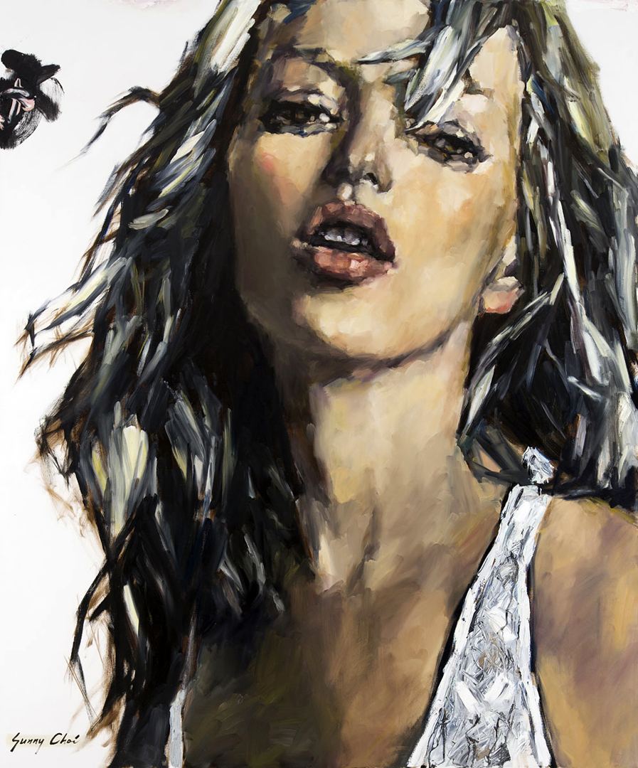 Being Kate - 60 x 72 inches, Oil and Acrylic on Canvas - SOLD
