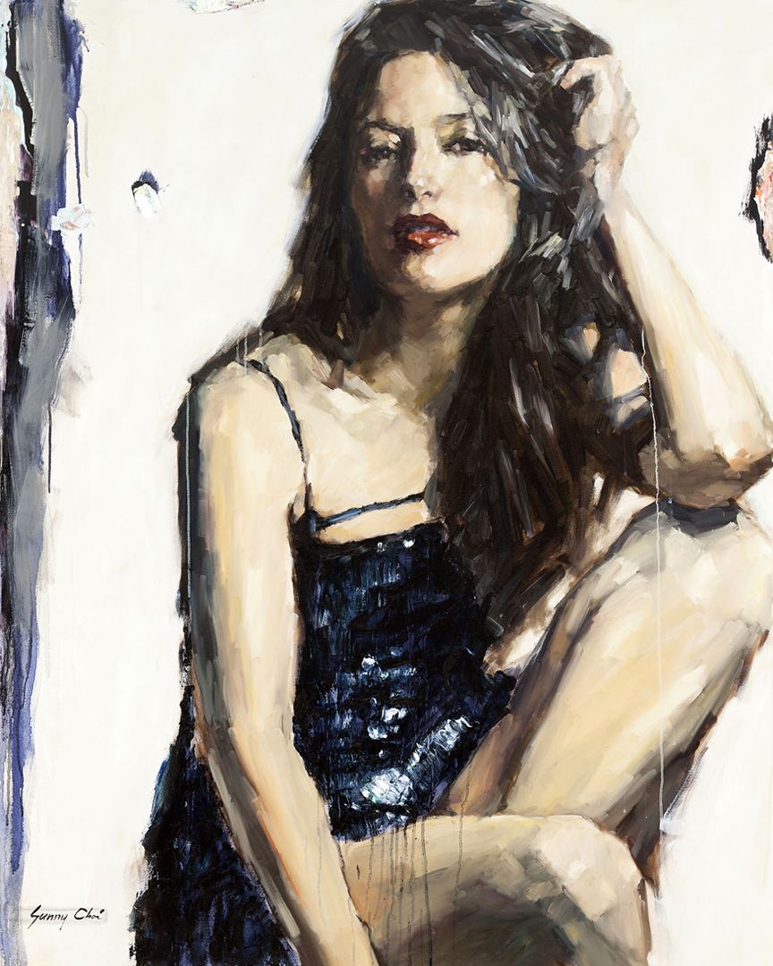 Erin in 2014 - 60 x 48 inches, Oil and Acrylic on Canvas - SOLD