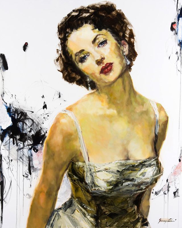 Dear Elizabeth - 60 x 48 inches, Oil and Acrylic on Canvas - SOLD